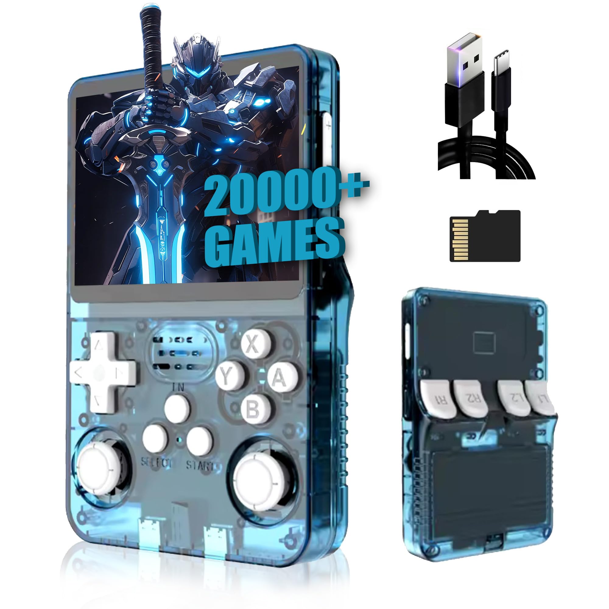 Consola Portatil Consola De Videojuegos Portu00e1til Retro R36S De