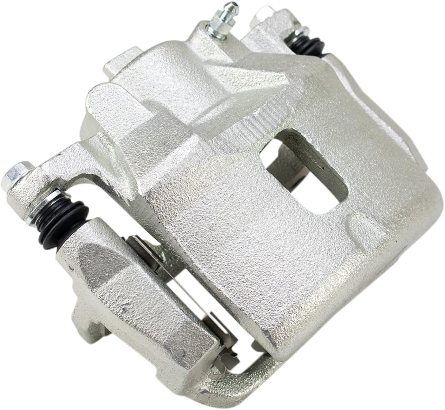TRQ Front Performance Brake Pad, Caliper, & Rotor Kit, with Chemical Kit Semi-Metallic Premium G-Coated Compatible with 2007-2008 Pontiac G5