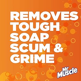 Mr Muscle Kitchen Cleaner, Advanced Power All Purpose Cleaning Spray, 750 ml, Pack of 6