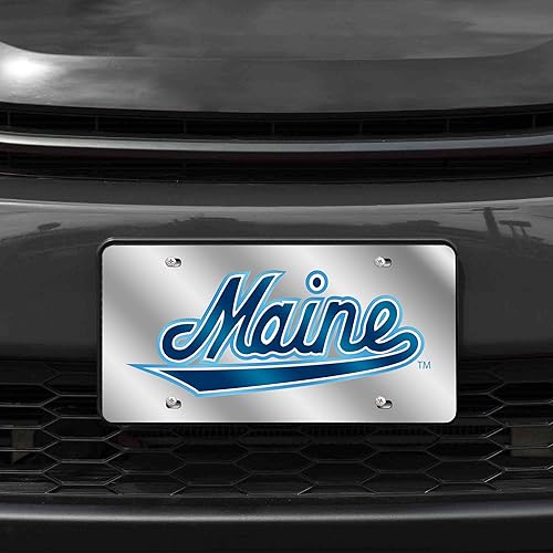 Miniatura 461 de Rico Industries Placa de matrícula de metal con incrustaciones láser de Florida Gators de la NCAA plateado,Alternativo,Negro -,Negro/Plata,Azul,azul