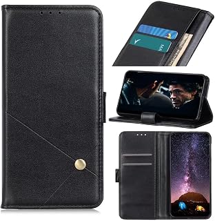 TUUNKMUY Funda para Nokia C10/C20, funda para Nokia C10/C20, funda para teléfono Nokia C10/C20, funda a prueba de golpes, estilo cartera para Nokia C10/C20, color negro