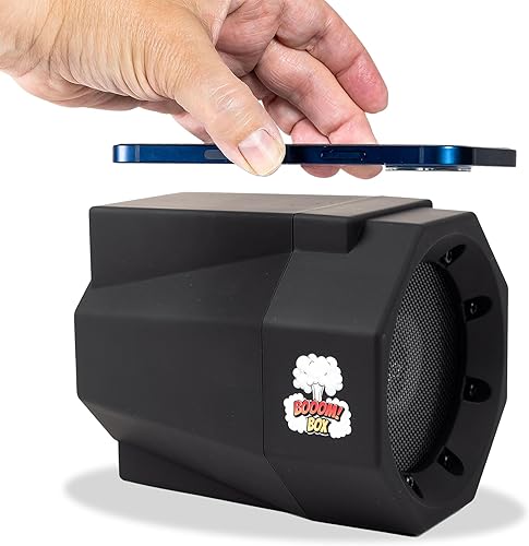 Amplificador de volumen para teléfono, sin Bluetooth ni cables, configura el teléfono inteligente en el altavoz para amplificar el audio, compatible