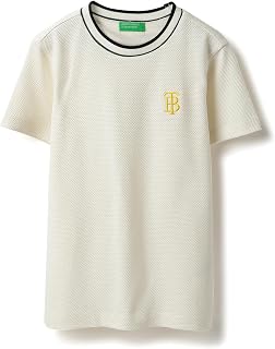 Boy's Textured Regular Fit Tshirt