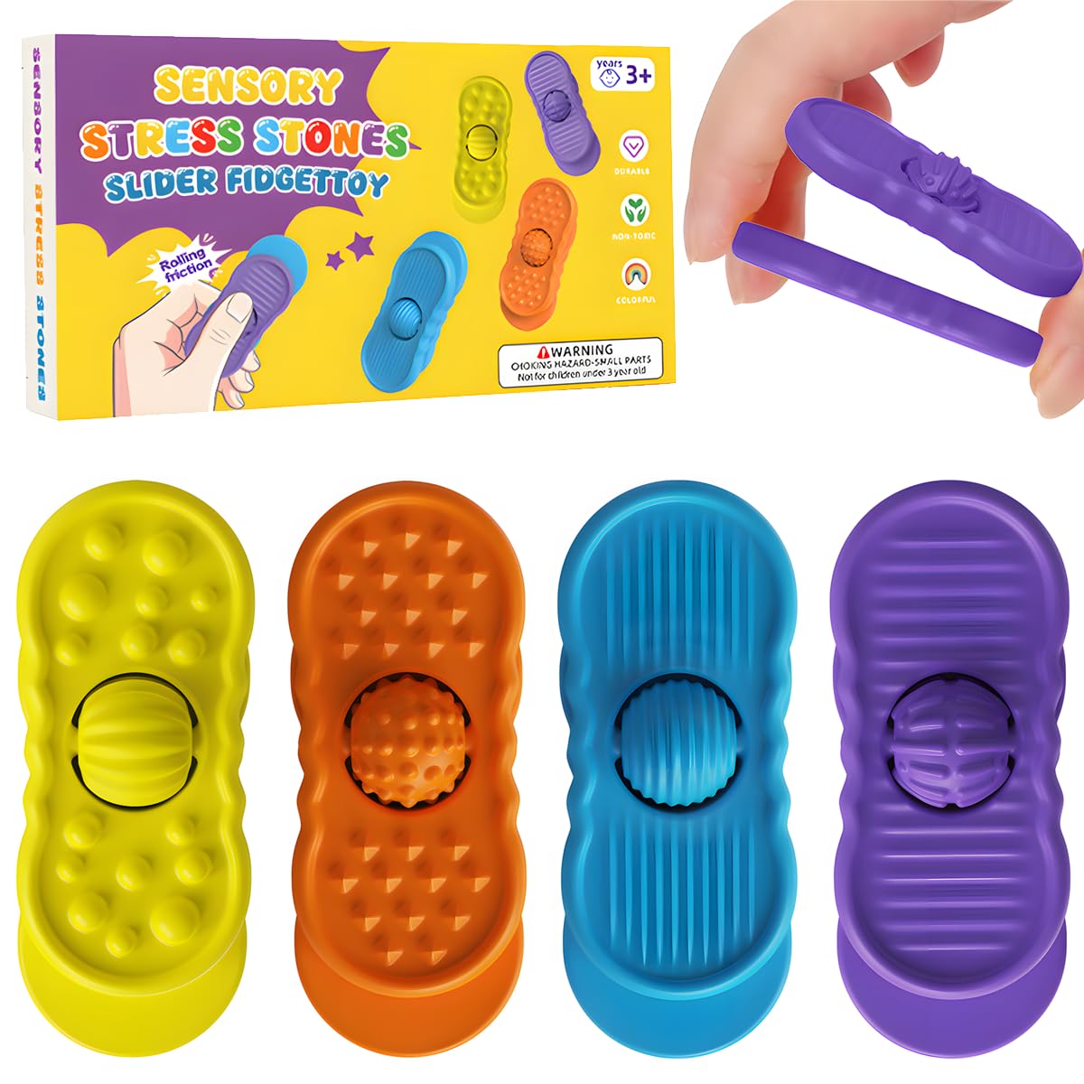 Worry Stones, Fidget Toys, Sensory Toys, Fidget Toys for Kids Sensory Toys For Autism