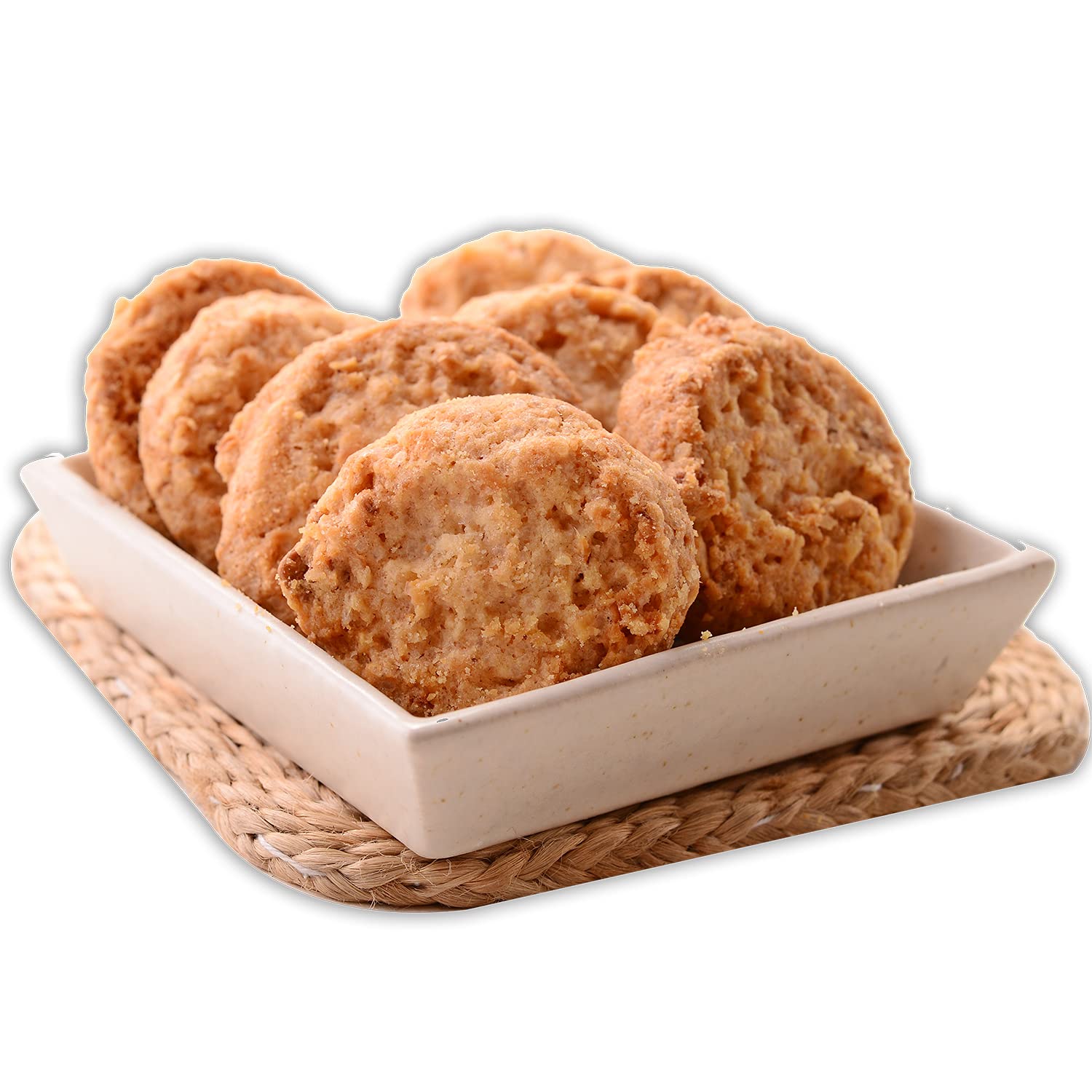 Og Variar & Sons Bakery Coconut Biscuits 300Grams - Karnataka Traditional Cookies - Crackers, Tea Biscuits