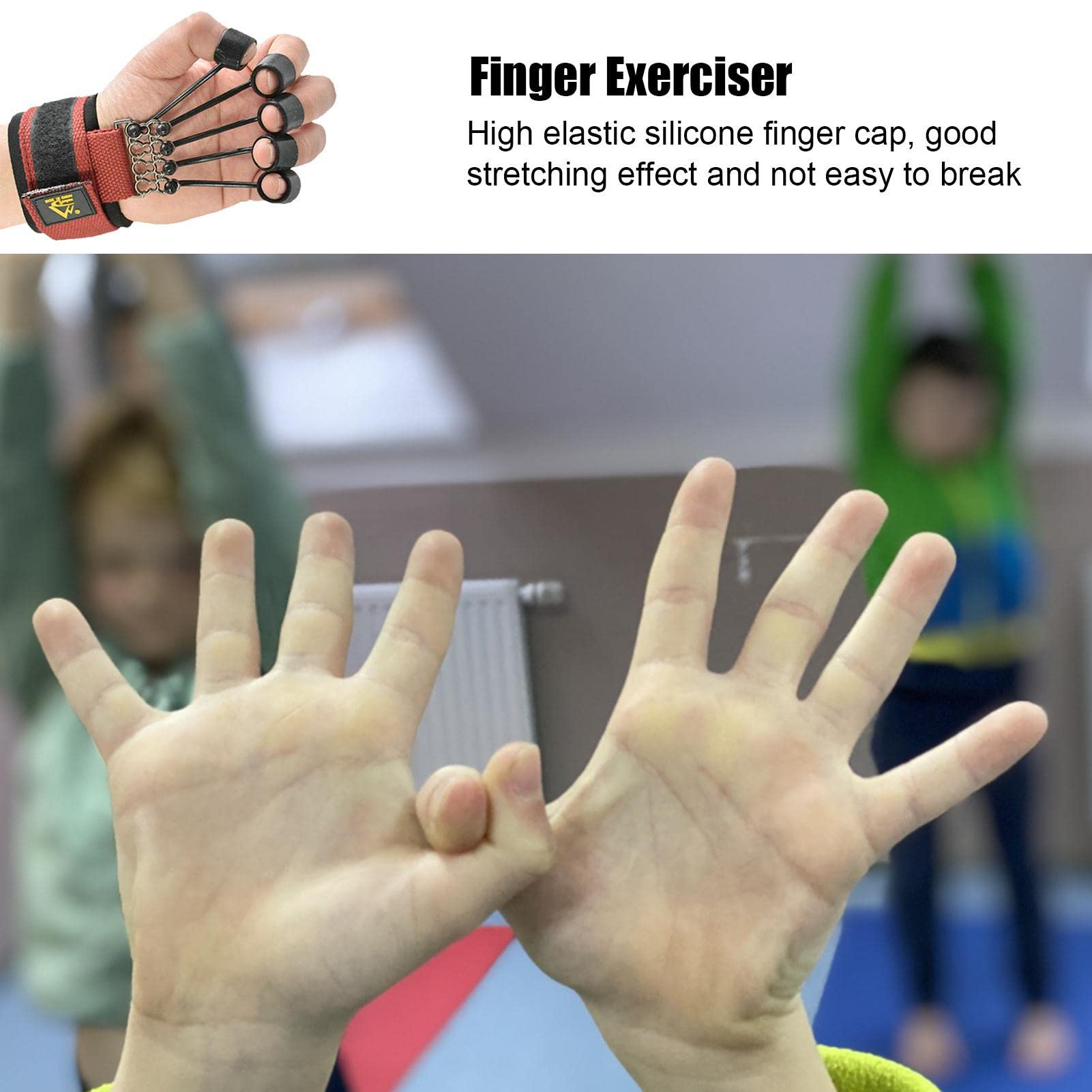 Rinforzatori Per Dita E Avambraccio – Fasce Elastiche Per Allenamento Forza Di Presa, Per Arrampicata, Tennis, MMA, Pull Up E Golf
