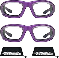 Vista 9 de Bikershades Gafas de montar en motocicleta con montura morada, pequeñas para mujeres y niñas