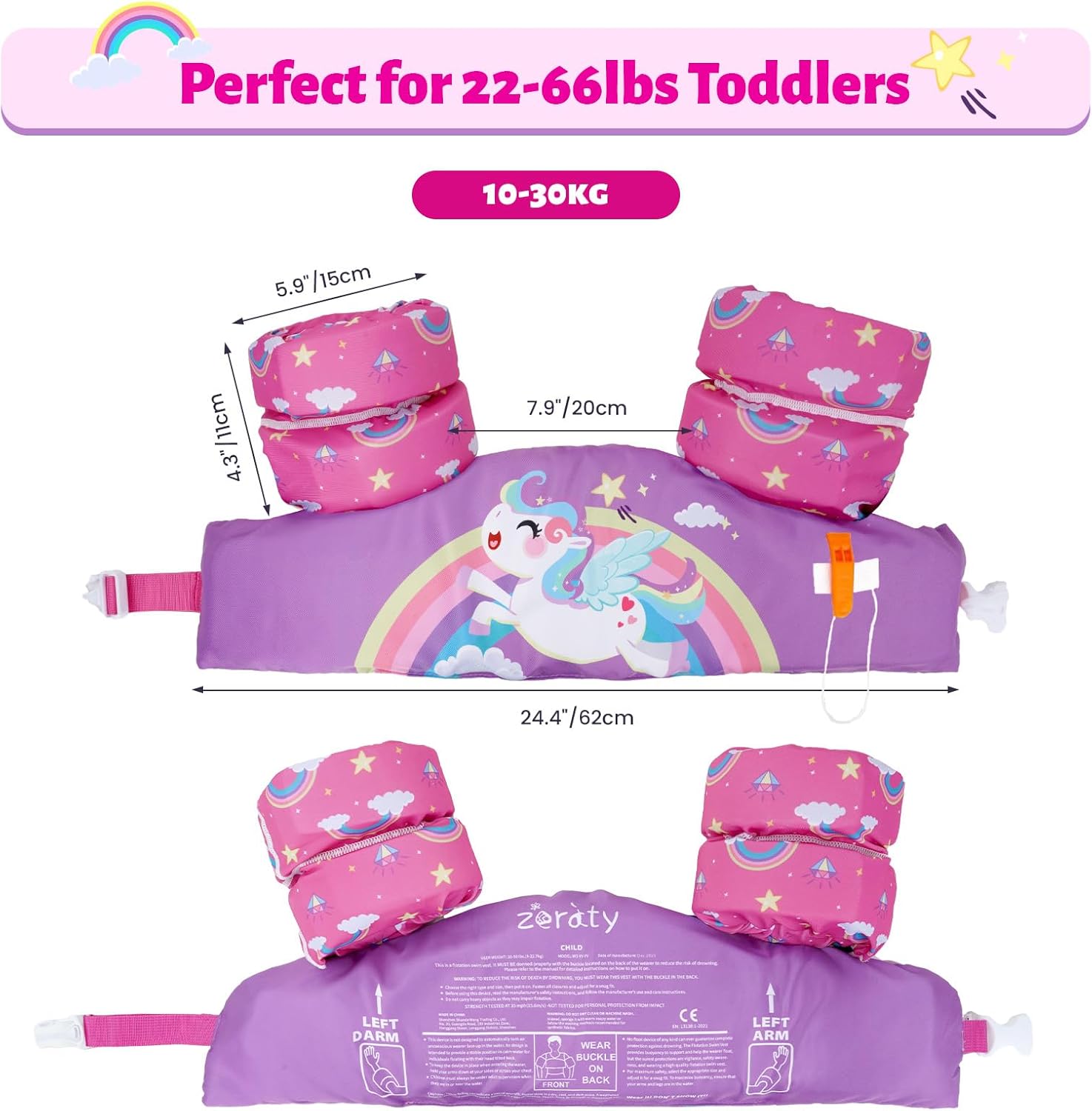 Toddler Swim Vest and Life Jackets for Kids