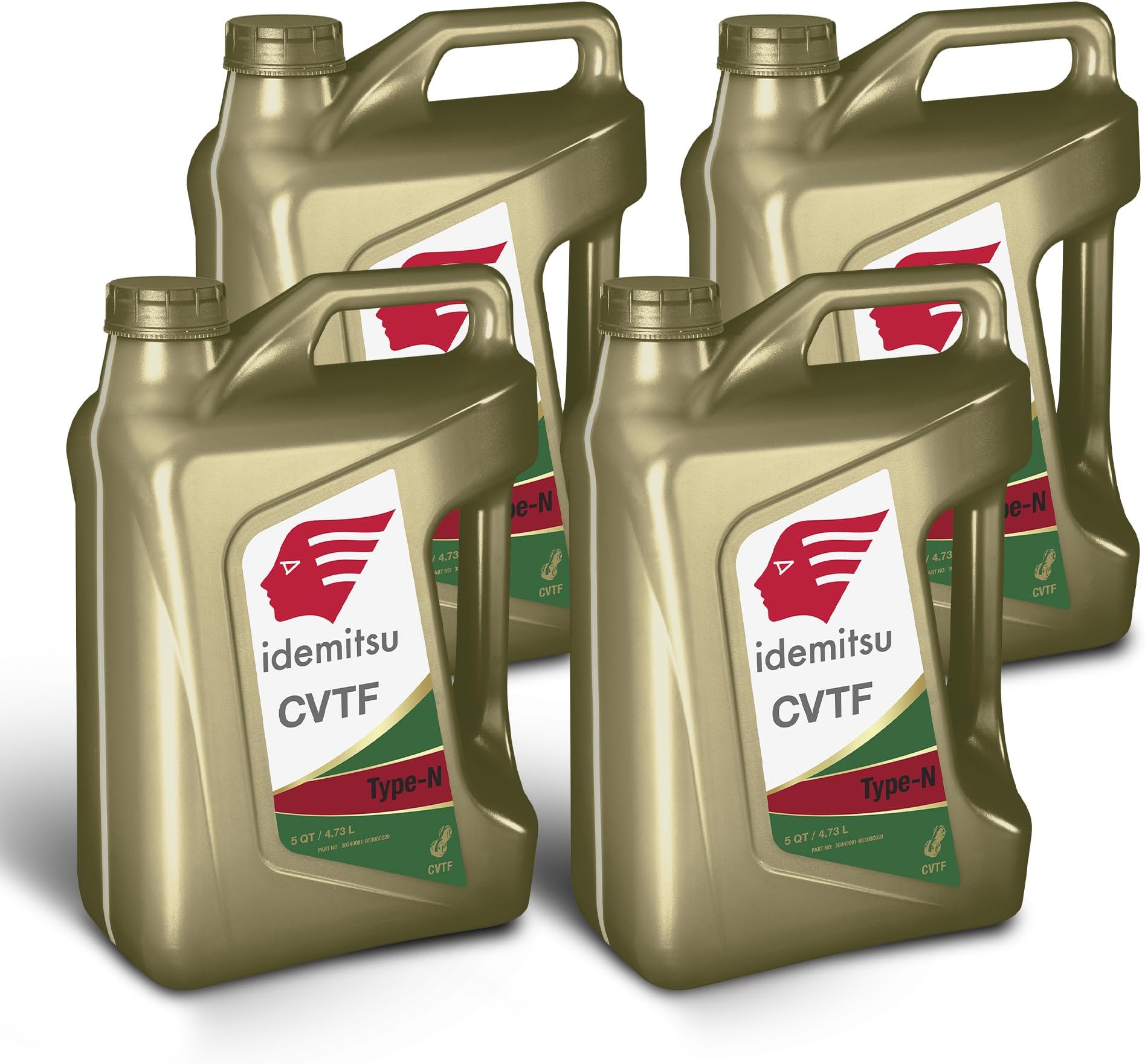 Idemitsu CVT Transmission Fluid Type N (NS-2) - 5qt CVT Fluid NS2 Transmission Oil Tranny Fluid, 4pk