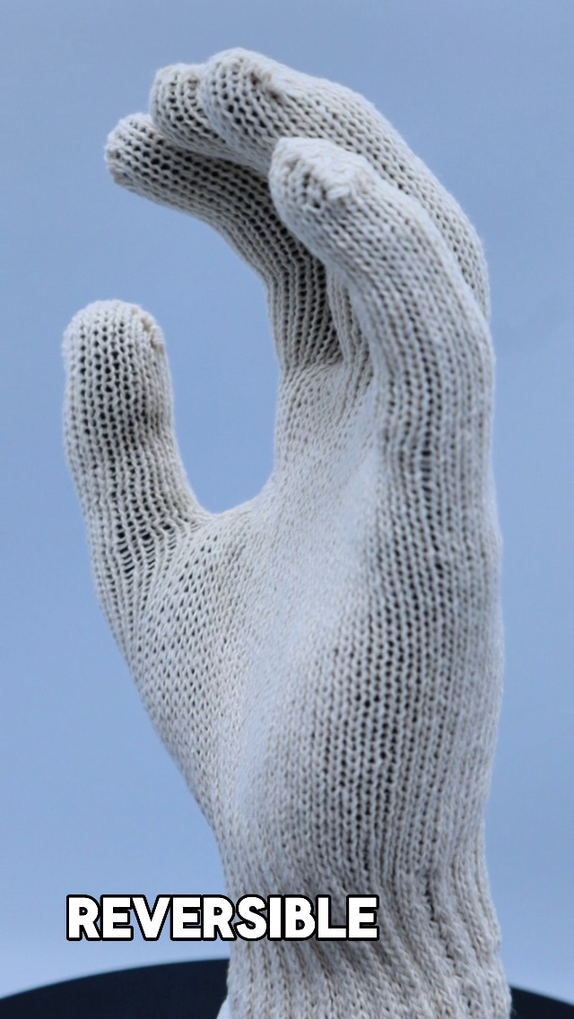 Liberty Safety K4517Q String Knit Gloves, 7-Gauge Standard Weight