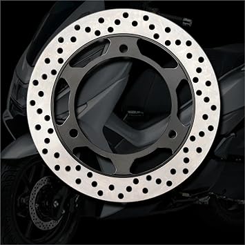 Brake Caliper Disc Rotor 3 Holes 230MM Motorcycle Front & Rear Brake Rotors Fit For HAOJUE UHR 150 UHR 125 HJ150T-28 2017-2024(A-B)
