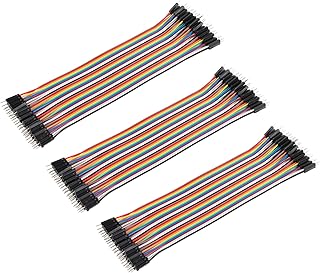 120Pcs Male to Male Dupont Cable Line 40P 21CM Dupont Color Cable Breadboard Wire Adapter Cable 20CM
