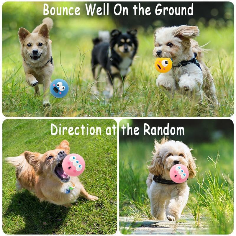 Miniatura 5 de 3 juguetes chirriantes de látex para perros pequeños, juguetes suaves de goma para perros masticadores, lindos y divertidos juguetes para perros