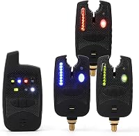 MOUNCHAIN Wireless Horgász Kapásjelző Szett 4 db Digitális Ponty Riasztó Vízálló 1