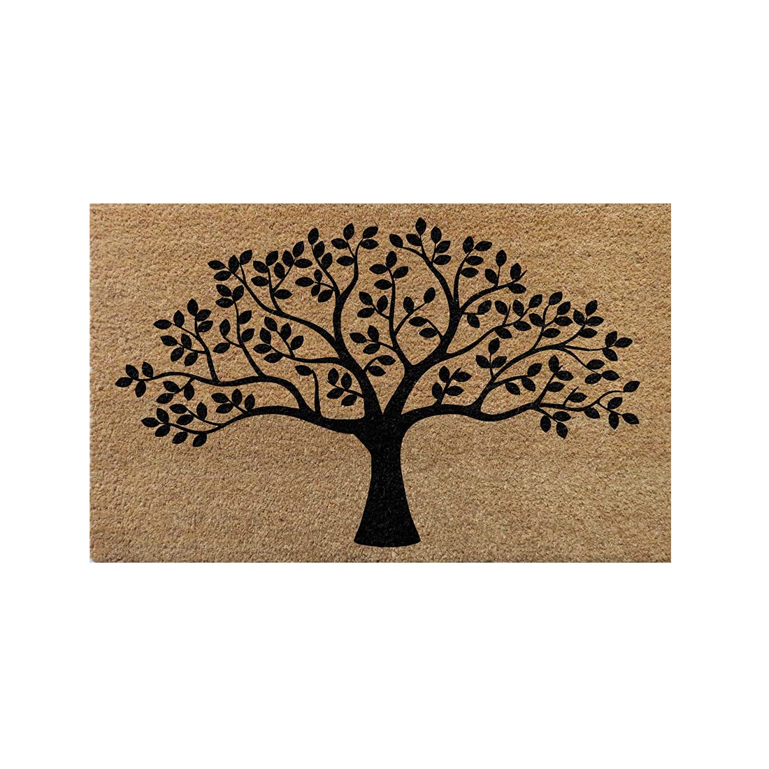 ATMAH Tree design Coir Doormat, Size 35cm x 60cm (B092ZN3P9Q) Amazon Price History, Amazon Price Tracker