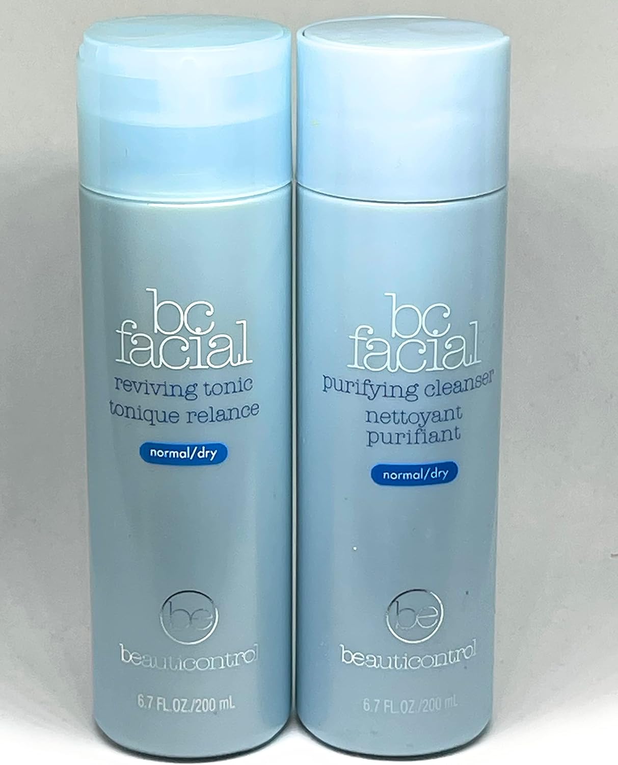 Beauticontrol BC Facial Reviving Tonic & Purifying Cleanser for Normal/Dry
