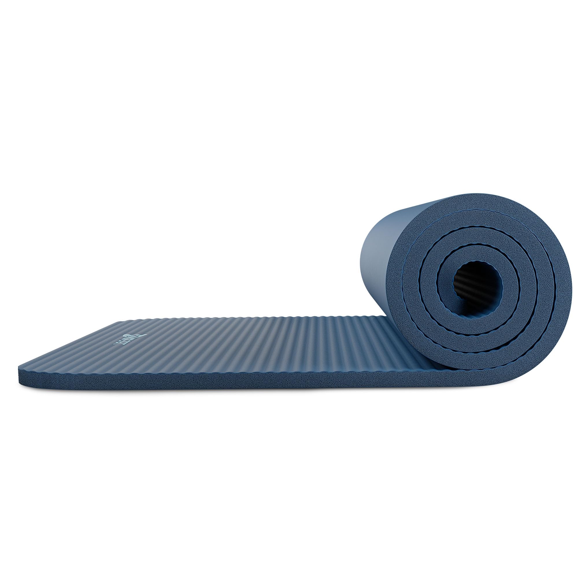 HOP-SPORT® Tapis de Fitness antidérapant 190 x 80 x 1,5 cm, Tapis Pilates Yoga et Gymnastique avec Sangle de TranSPORT en Mousse NBR pour Entraînement à la Maison, Doux pour la Peau