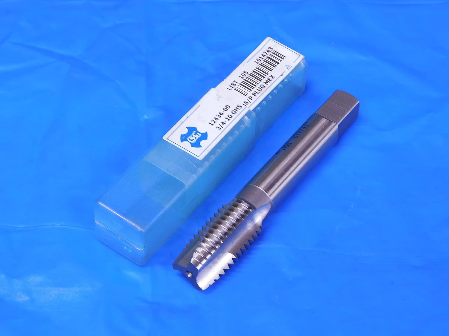 New OSG 3/4 10 NC GH5 HSS Spiral Point Plug TAP 3 Straight Flute .75 1014743 - MB11938CG2