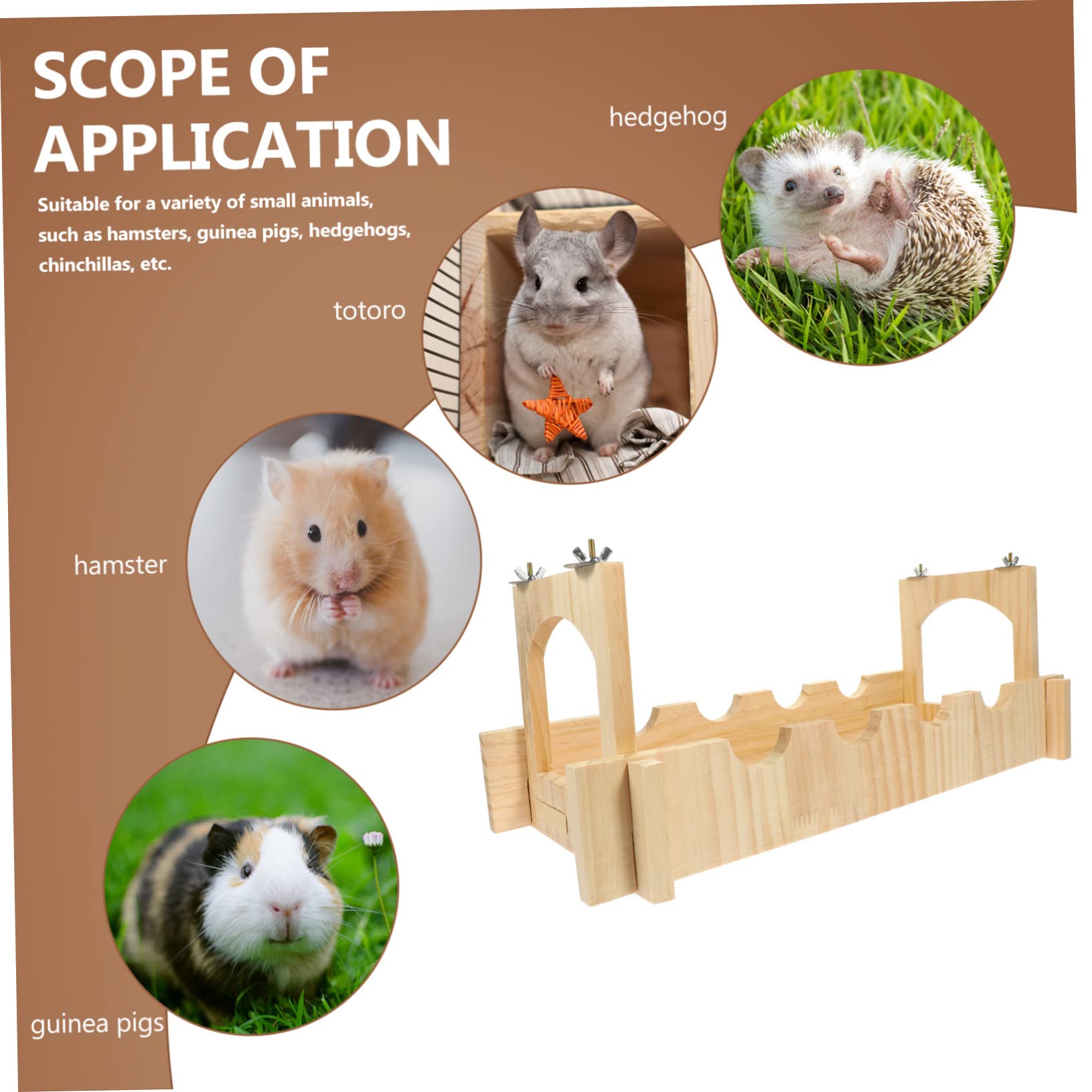 Hängende Haustierbrücke für Hamster und Chinchillas