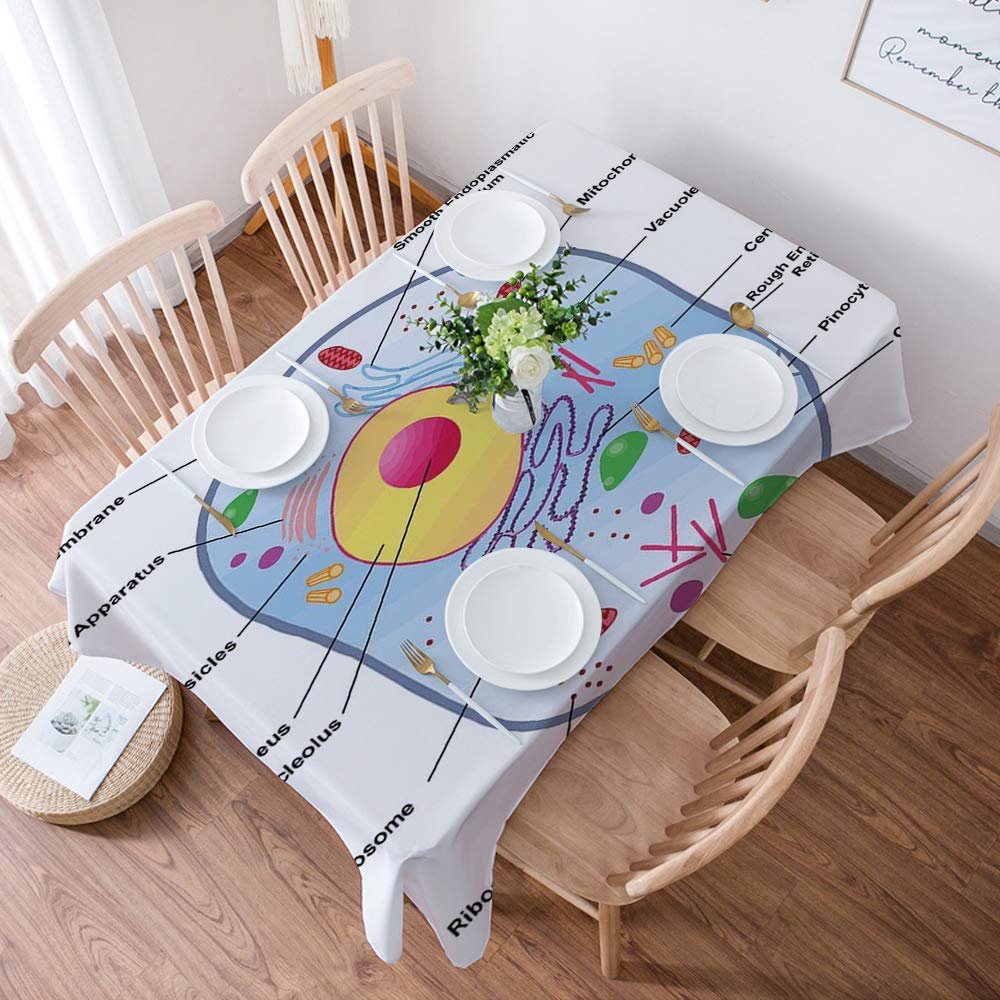 Tablecloth Rectangle Table Cloth Cotton Linen Wrinkle Free