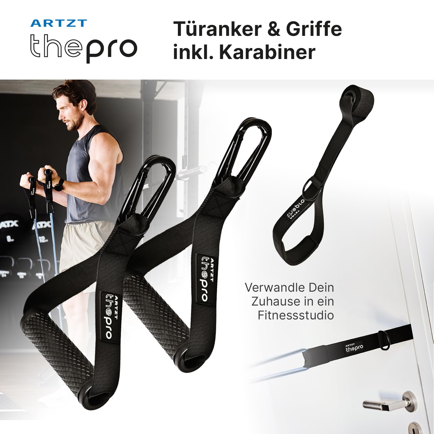 Power Band Set | Set di fasce da terra per fitness e ginnastica | Set di 5 fasce di resistenza | Fasce di resistenza fitness | Nastro flessibile per allenamento di forza, stretching,
