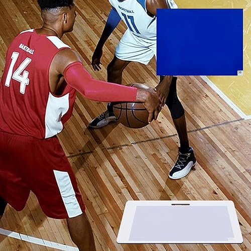 Miniatura 5 de Rainmae 180 alfombrillas adhesivas de baloncesto, hojas de repuesto de 17.7 x 13.8 pulgadas, alfombrillas de agarre limpio, hoja de repuesto