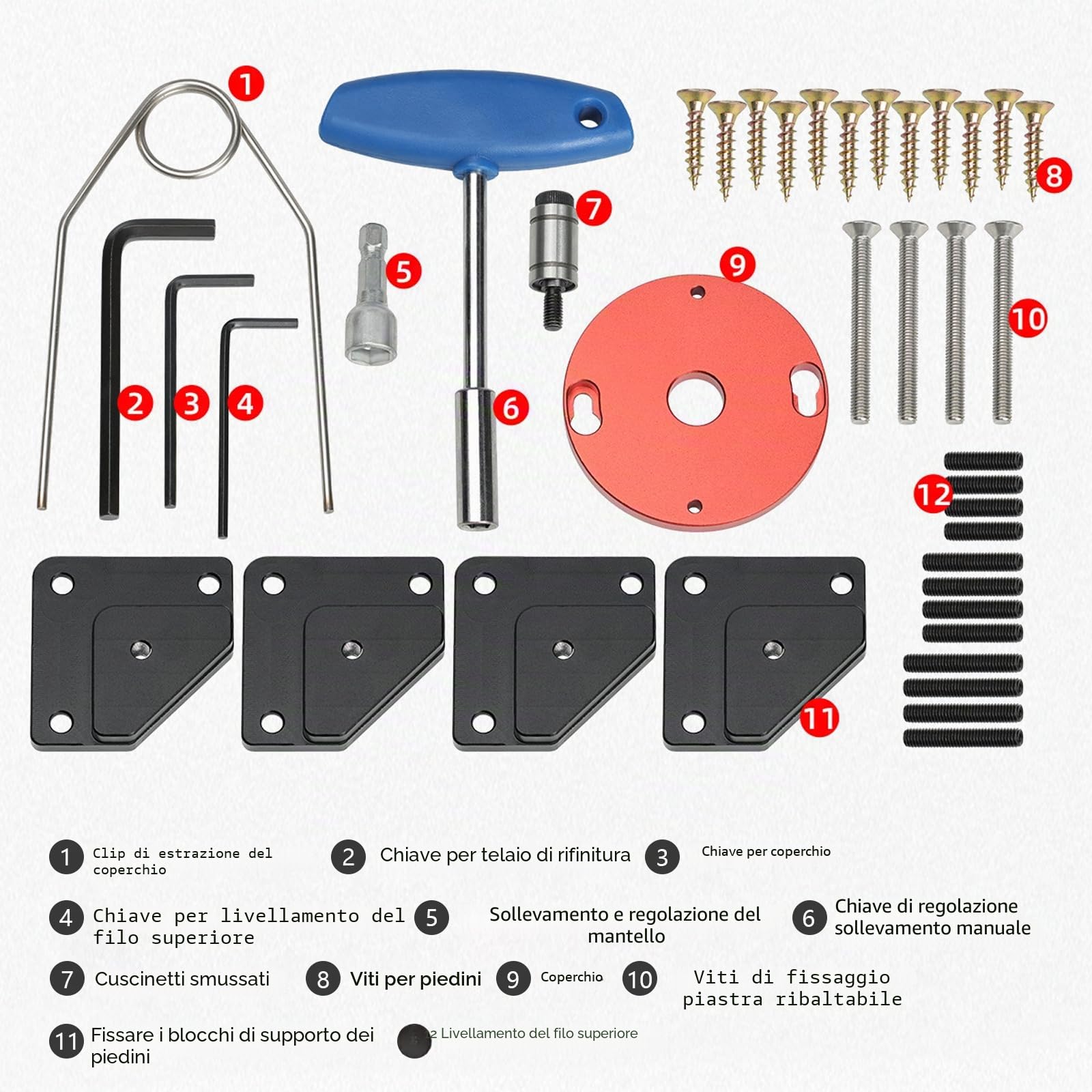 Piastre Inserto Banco Fresa Set, Piastra Di Inserimento Del Tavolo Del Router, Router Ascensore, Tavolo di Sollevamento, Router Lift Trimming Machine Invertito Tavolo