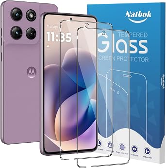 2 Pack Compatible with Moto G Stylus 2026/2025 Screen Protector,Full Coverage 9H Tempered Glass Film,HD Clear Scratch Resistant,Bubble-Free for Moto G Stylus 5G 2026 Screen Protector