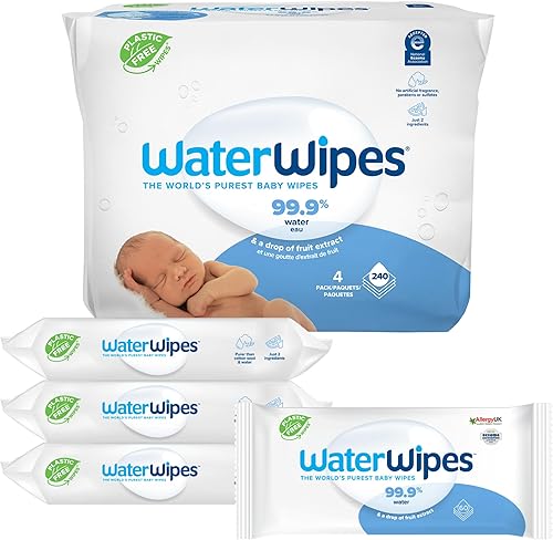 Toallitas Húmedas para Bebés WaterWipes 4138 1 4 Toallitas Húmedas para Bebés WaterWipes 4138 1 4