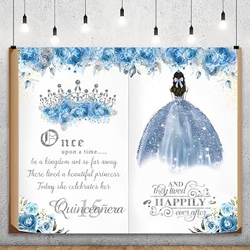 15th Birthday Backdrop 7x5ft Magic Book Photography Background