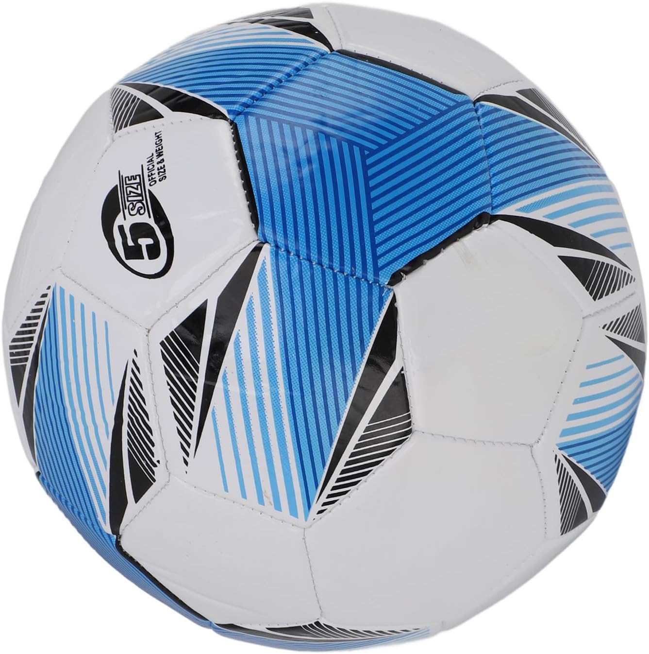 CCYLEZ Soccer Ball, Size 5 Sports Soccer Balls Rubber Liner Preventing Breakage Durability for Practice