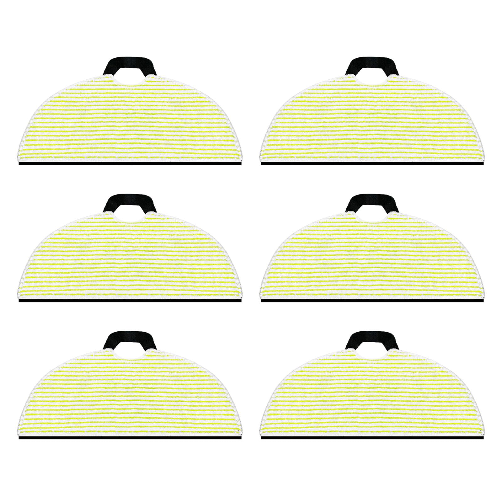 Buxuaaaa Mop Pad Mopping Cloth Fiber Mop Cloth Sweeper Accessory Pads Replacement Pads Spare Part for RV2001 2002WD Washable