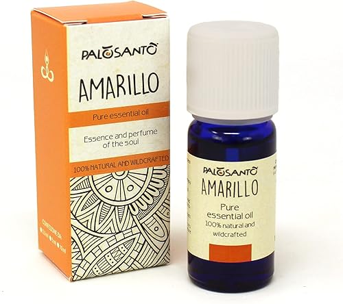 PALOSANTO - Aceite esencial de Palo Santo de Ecuador - Amarillo - Aceites esenciales puros orgánicos para difusor - Aceite de Palo Santo Ideal para