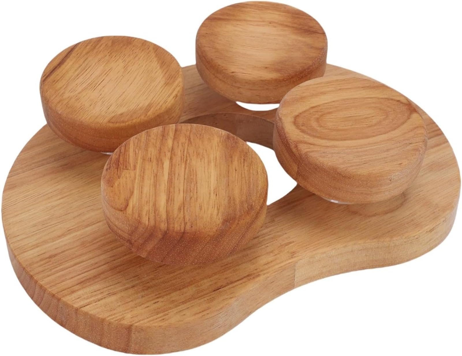 Generico Poggiatesta per Sauna in Legno con Disco Rotante, Cuscino cervicale per Sauna in Legno a Quattro Punti, Supporto per la Testa e Cuscino per Il Collo per alleviare Il Dolore a Collo e Spalle.