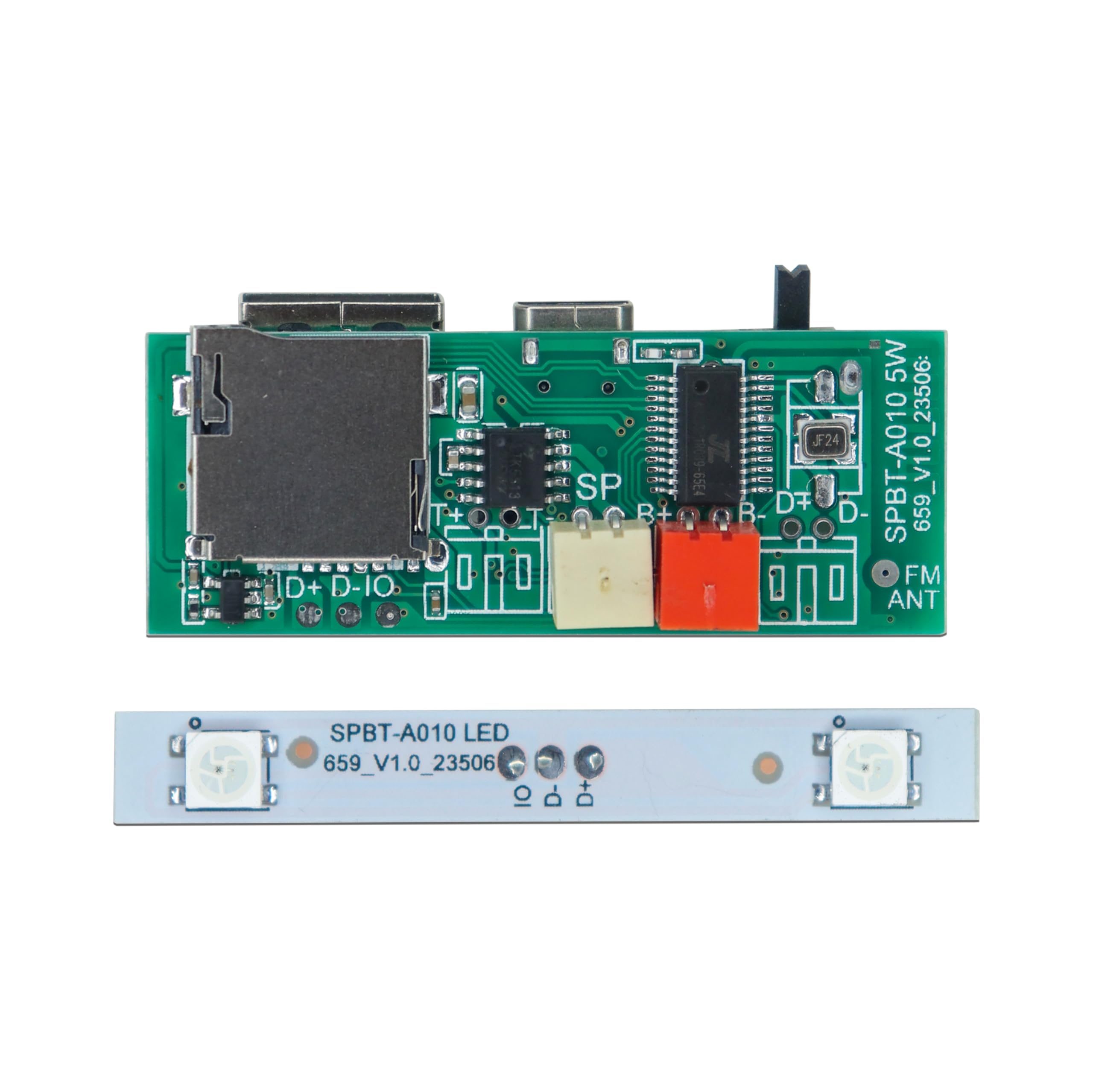 Electronic Spices Wireless HI-FI Circuit Modules with in-Built Bluetooth and 5 watt Amplifier for Mono Speaker with LED