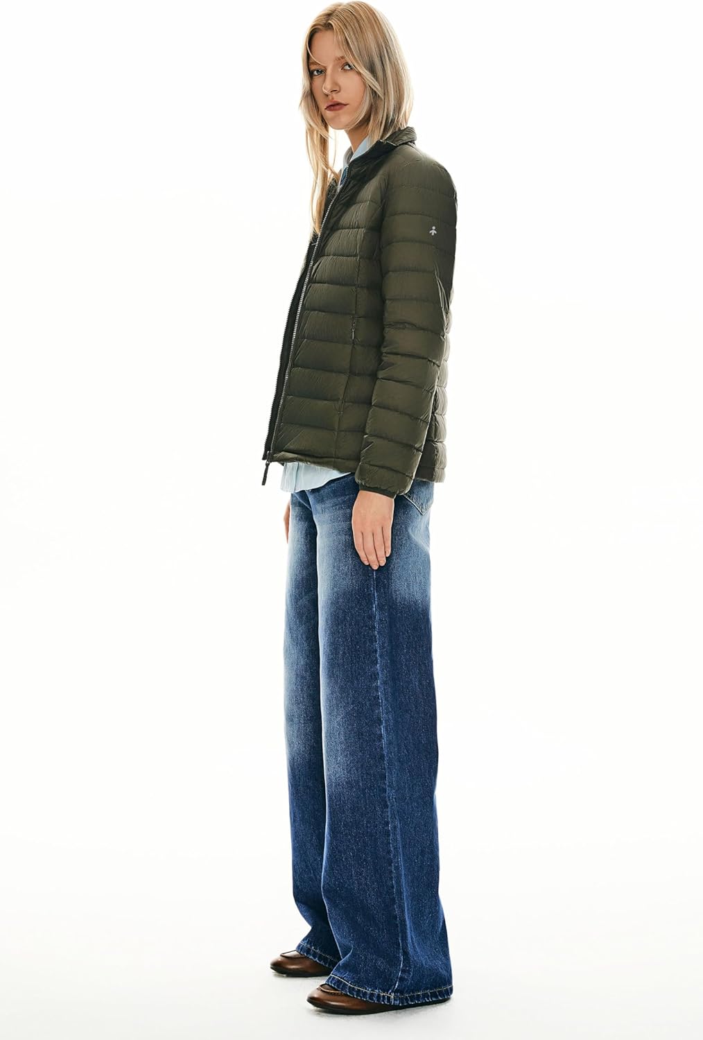 Orolay Women's Lightweight Packable Down Jacket Quilted Puffer Coat with Stand Collar - Image 3