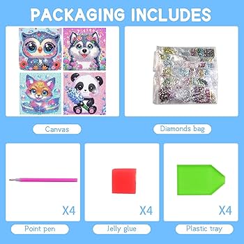 ART & DECORATION 号数4 デコライト 筆 4色セット2|EDF-F/4PSH2|商品カタログ|シヤチハタ