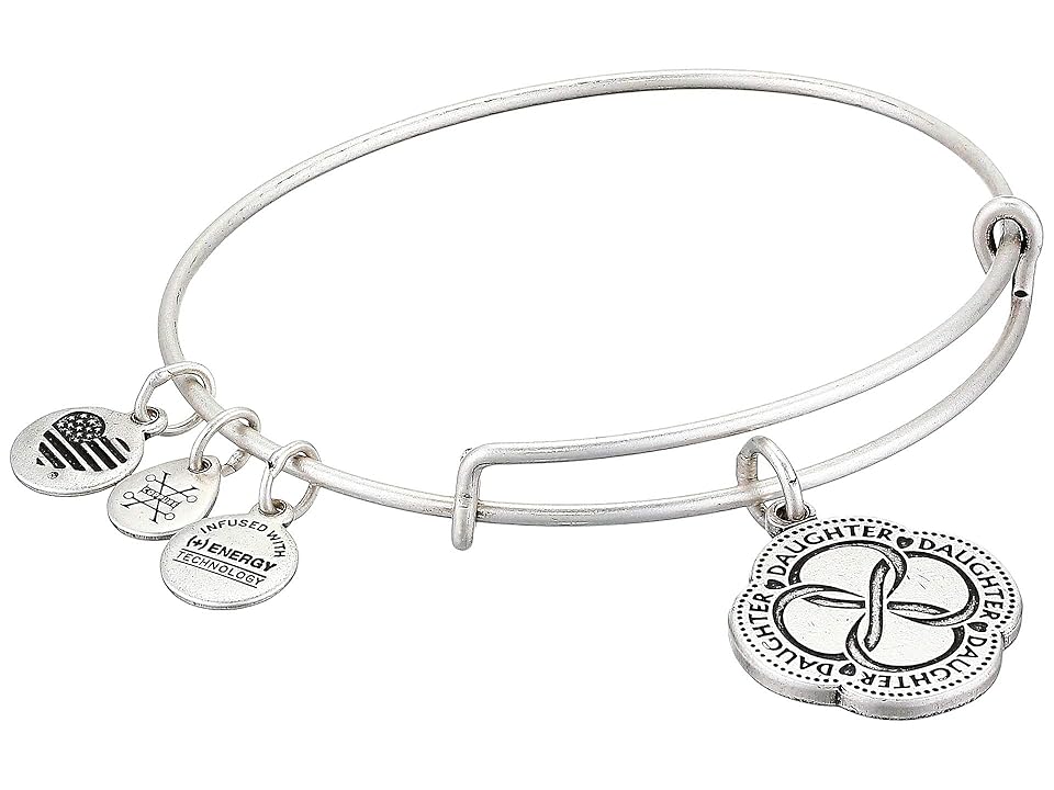 

Alex and Ani Daughter's Love Bracelet (Rafaelian Silver) Bracelet
