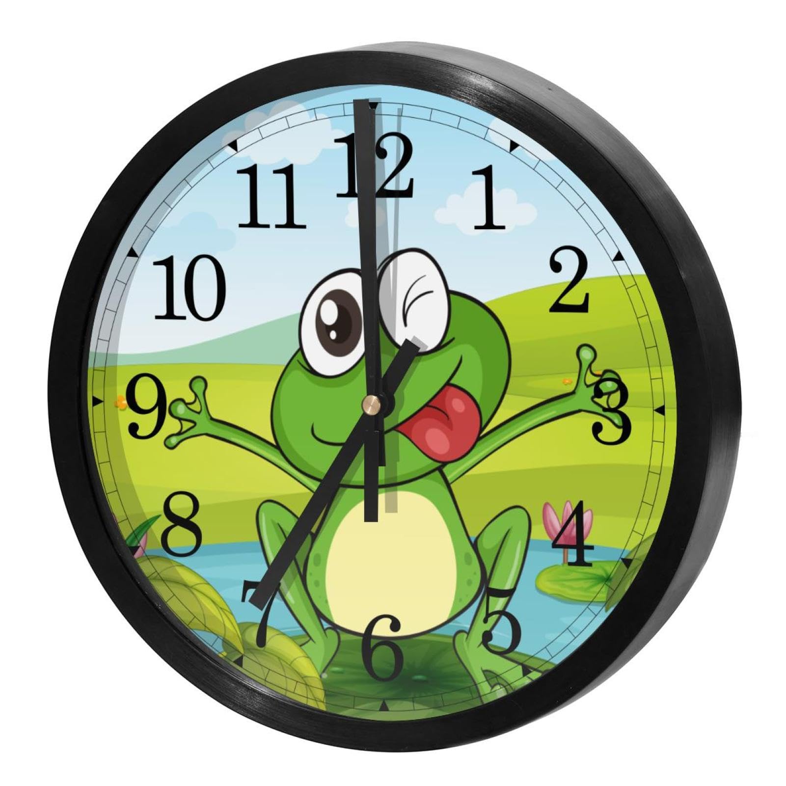 Horloge murale silencieuse pour un sommeil paisible sans bruit