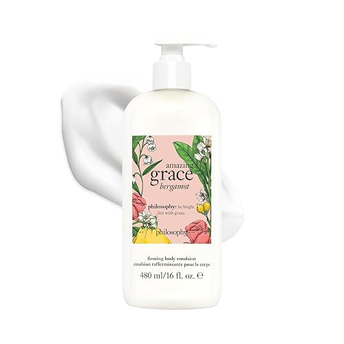 Philosophy Amazing Grace Emulsión tensora para el cuerpo - loción corporal con aroma de lujo - formulada con manteca de karité para una hidratación