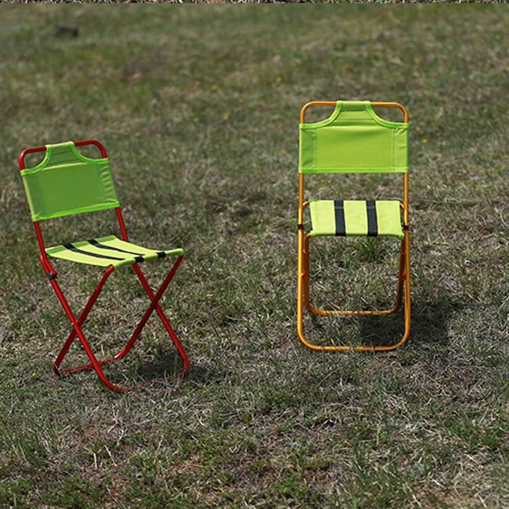 Folding Camping Stool, Portable Seat for Outdoor Fishing Sporting/Red
