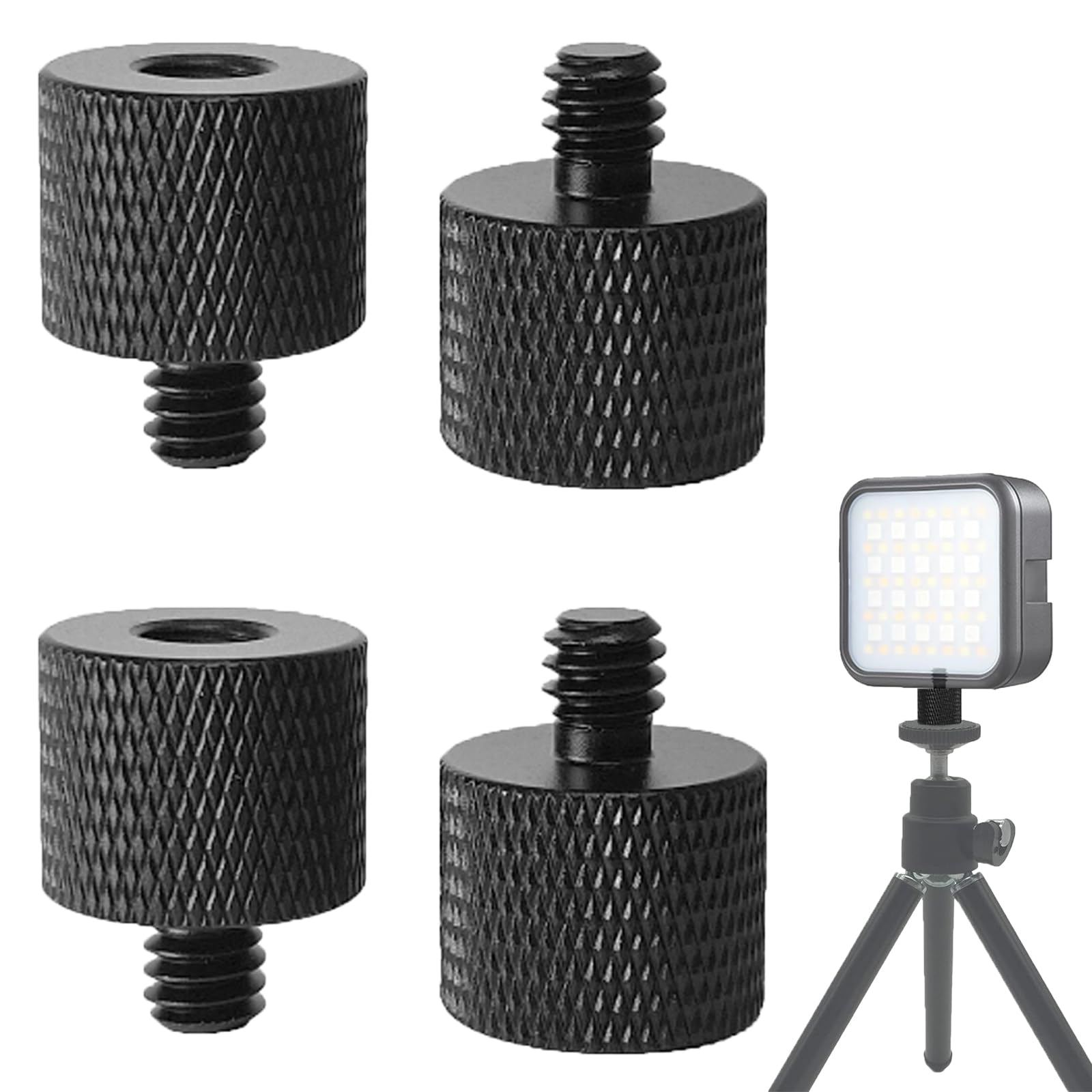 Adattatore Filo Vite Fotocamera Supporto Microfono 1/4 Donna - Foto 10