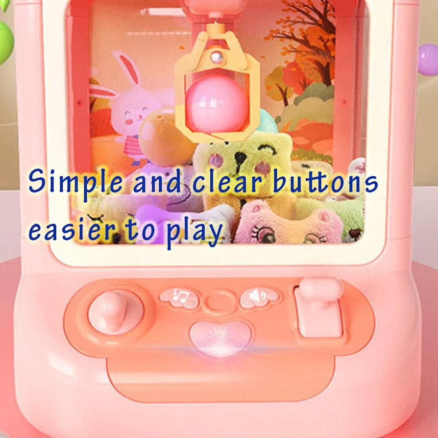 クレーンゲーム　UFOキャッチャー　おもちゃ　ぬいぐるみ付き　本体　小型 Amazon | クレーンゲーム おもちゃ ， ミニぬいぐるみ20個と