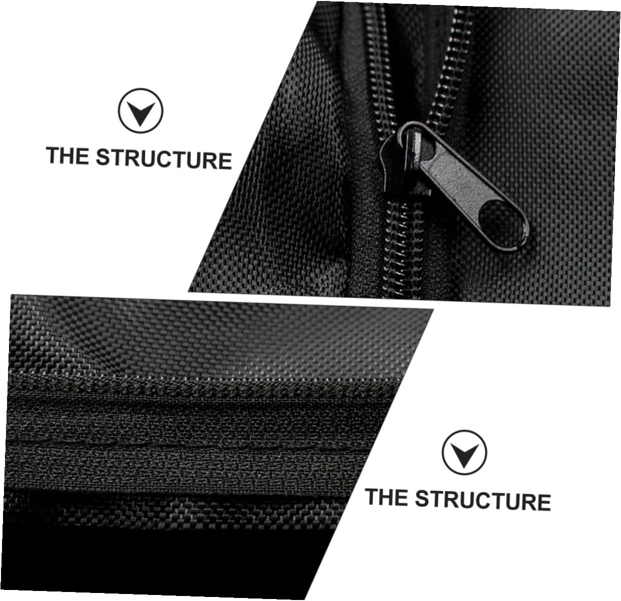 Vehicle Cargo Carrier Roof Bag Oxford Rooftop Luggage Storage with Reinforced Straps Design for Cars Without Rack