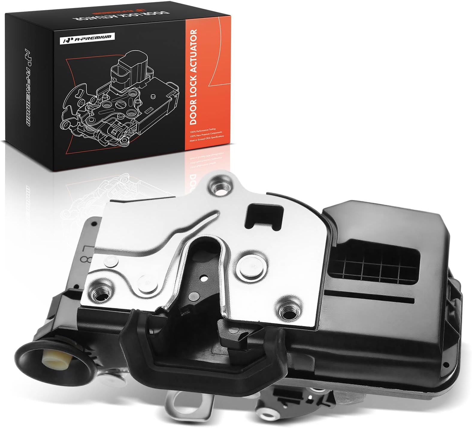 A-Premium Rear Left Driver Side Door Lock Actuator Compatible with 2007-2009 Chevrolet Chevy Tahoe & GMC Yuko & Cadillac Escalade
