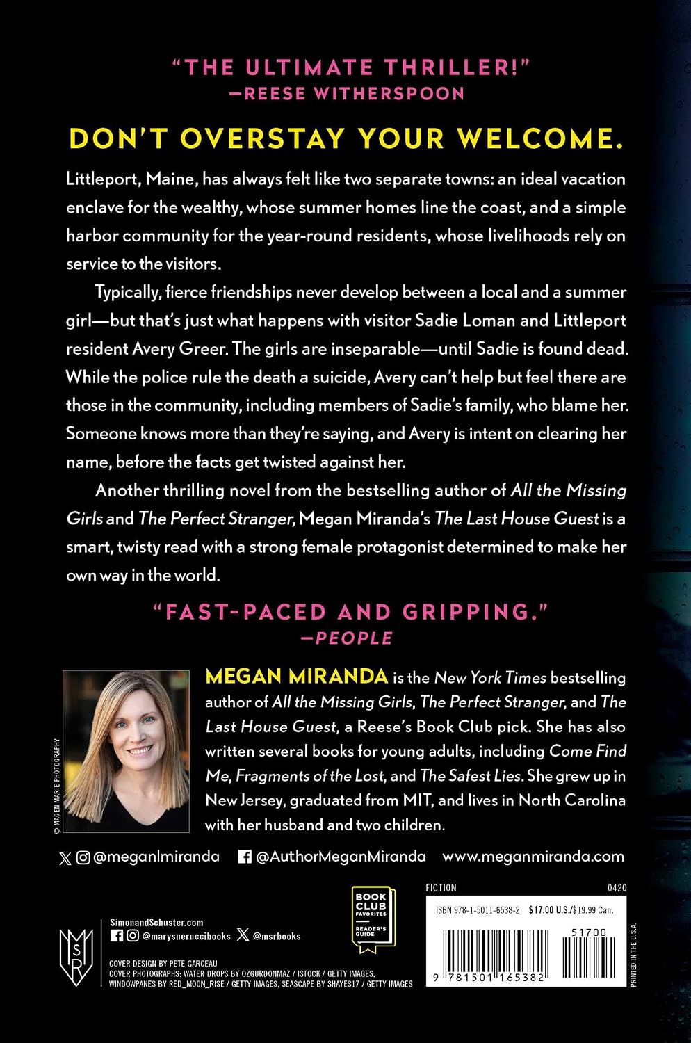 The Last House Guest: A Reese Witherspoon Book Club Pick