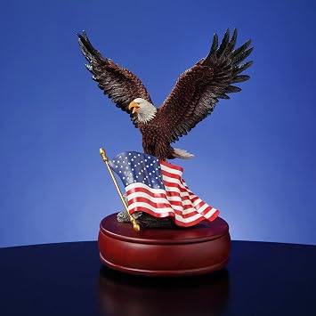 San Francisco Music Box American Eagle Musical Figurine