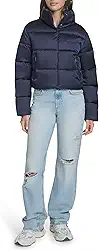 Jaqueta Champion Women's Cropped Puffer Jacket Championfeminino