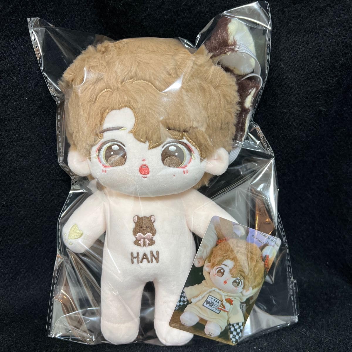 stray kids ハン　ぬいぐるみ　20cm マスター　新品 straykids ハン 20cm ぬいぐるみ 新品 マスター - メルカリ