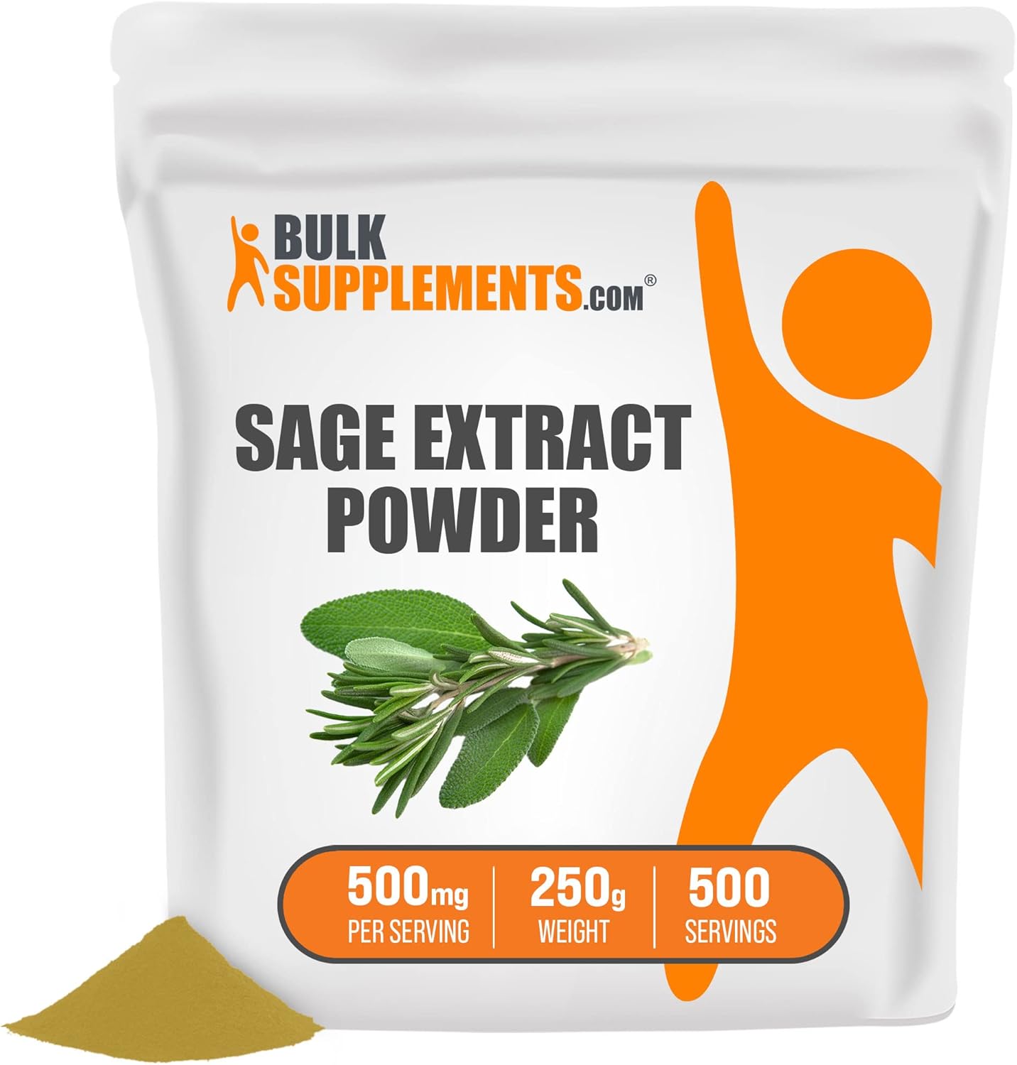Sage Extract Powder Herbal Supplement